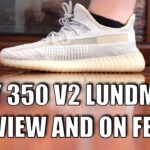 ADIDAS YEEZY 350 V2 LUNDMARK REVIEW AND ON FEET