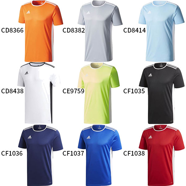 メンズ エントラーダ18 半袖 トレーニングシャツ ENTRADA サッカーウェア フットサルウェア トップス アディダス adidas EEE63