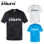 アスレタ ATHLETA サッカーウェア プラクティスシャツ 半袖 メンズ レディース ジャガードメッシュTシャツ 03352