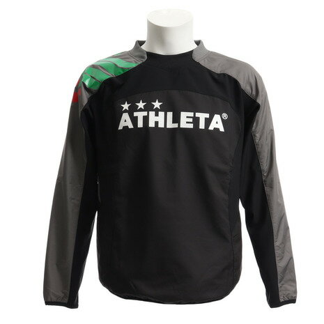 アスレタ（ATHLETA） サッカー ウェア メンズ 裏メッシュピステシャツ XE-307 BLK （メンズ）