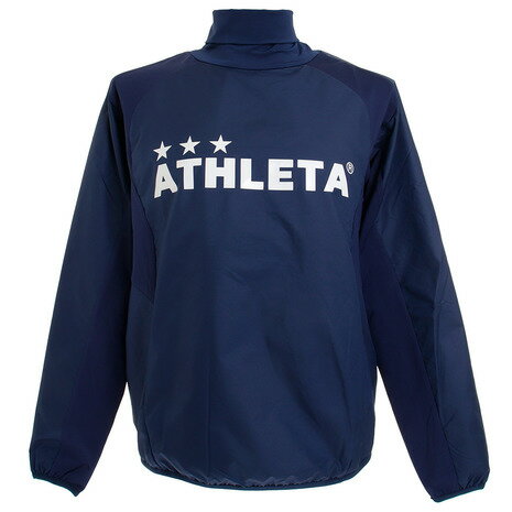 アスレタ（ATHLETA） サッカー ウェア メンズ ハイネックピステシャツ XE-343 NVY （メンズ）