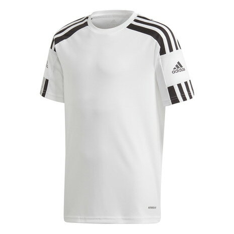 アディダス（adidas） サッカーウェア Tシャツ ジュニア スクアドラ 21 ジャージー プラクティスシャツ 23048-GN5738 フットサルウェア （キッズ）