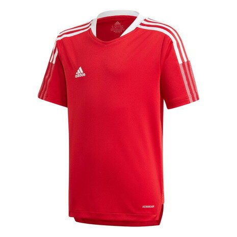アディダス（adidas） サッカーウェア ジュニア Tシャツ ティロ 21 トレーニングジャージー 44875-GM7576 （キッズ）
